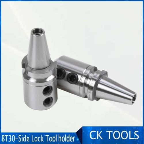 Side Lock Type Spindle BT30 SLN25 SLA20 25 32 40 100L Clamping shank tools for U Drill Holder Precision Machinery,Machine Tools