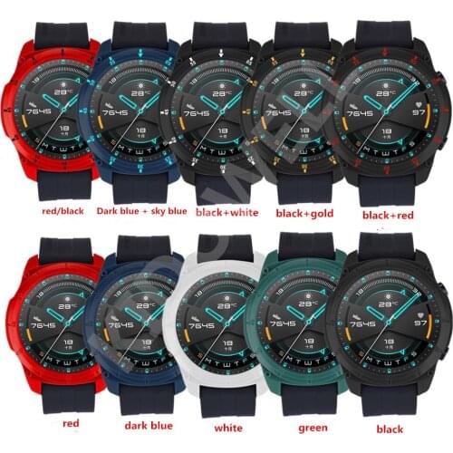 Case for Huawei Watch GT2 Colorful Smart Watches Cover TPU Shell 46mm Protector Sport Accessories for Huawei GT2 46mm