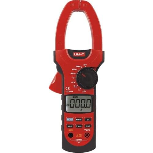 UNI-T Digital Clamp Meter UT208A Multifunction Auto Range Capacitancy 1000A 1000V Clamp Meter Unit current clamp