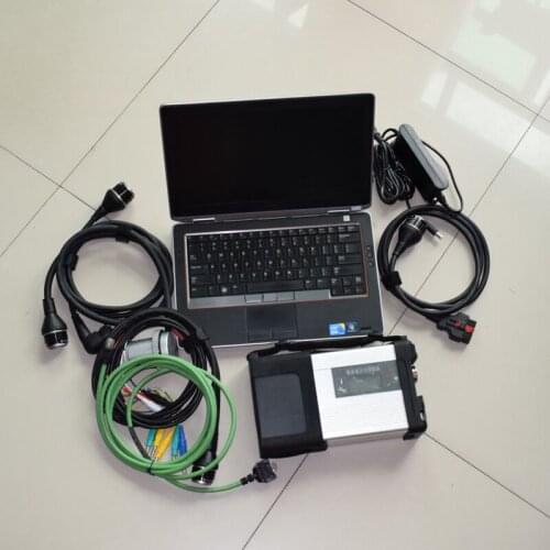Super mb star c5 with software v2020.12 hdd 320gb with laptop e6320 i5 4g diagnosis for cars trucks ready to use