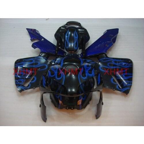 For Honda CBR600RR 2003 - 2004 Plastic Fairings CBR 600 RR 03 Fairing Kits CBR 600 RR 04 Black Blue Frame Plastic Fairings