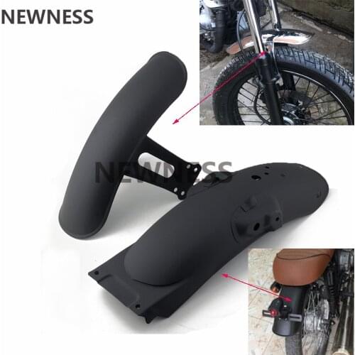 Motorcycle Front Rear Fender Protector MudGuard Cover for Honda CG125 125 250 Retro Retrofit Fender Black