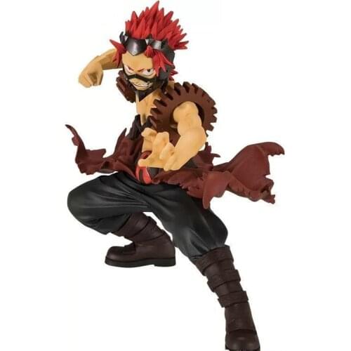 My Hero Academia Kirishima Eijiro Vol.4 Fighting Ver. PVC Action Figure Age of Heroes Midoriya Izuku Friend Collect Model 15m