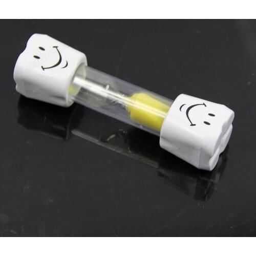 New Mini Smiling Face Sandglass Hourglass Sand Clock Timer 3 Minutes
