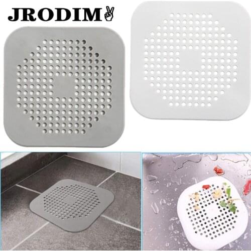 Sink Drain Stopper Silicone Strainer Shower Bathtub Floor Water Stopper Rubber for Kitchen Bathroom Deodorant Plug Hair Pickups