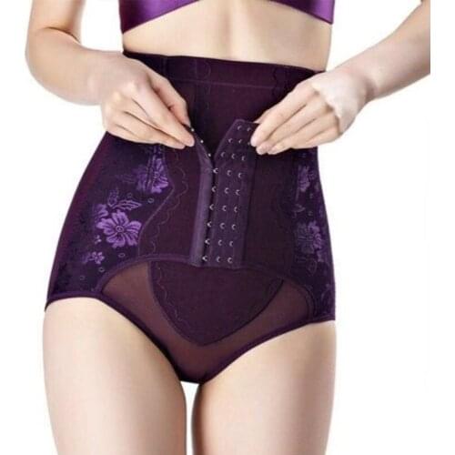 Sexy Womens Panties Thin High Waist Trainer Tight Buttock And Belly Pants Slimming Postpartum Recovery Body Shaper Underwear