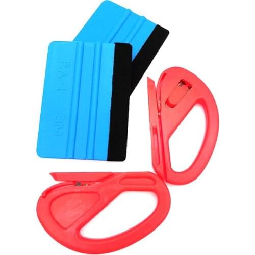 Car Fluff Scraper Squeegee Scraper Car Wrapping Tools