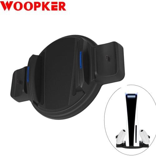 Vertical Dock Vertical Stand For PS5 Dual Controller Charger Fast Charging Station LED For SONY Playstation5 Charging Docking