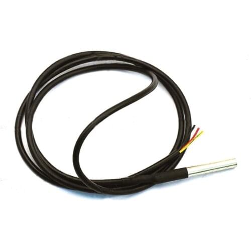 1PCS DS1820 Stainless steel package Waterproof DS18b20 temperature probe temperature sensor 18B20 For Arduino