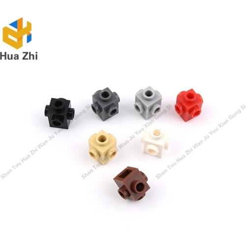 10PCS 4733 Brick Special 1x1 Studs on 4 SidesBuilding Blocks Parts MOC DIY Education Build Toys Brick