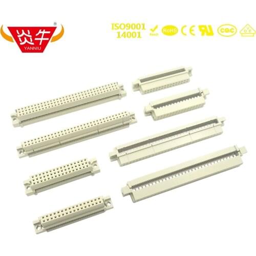2.54mm CONNECTOR DIN41612 IDC TYPE 32PIN 48PIN 64PIN FEMALE 232 332 348 264 364 2*16P 2*32P 3*16P 32P 48P 64P