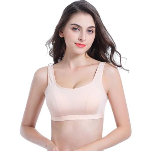 2019 Women Man Sports Bra Thin Section Large Size Shockproof Running Vest Yoga Sports No Steel Ring Gathered Bra