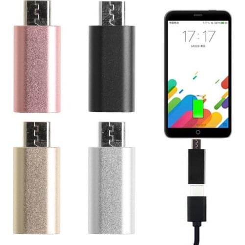 8-Pin Lightning Female To Micro USB Male Adapter Converter For Android Phone