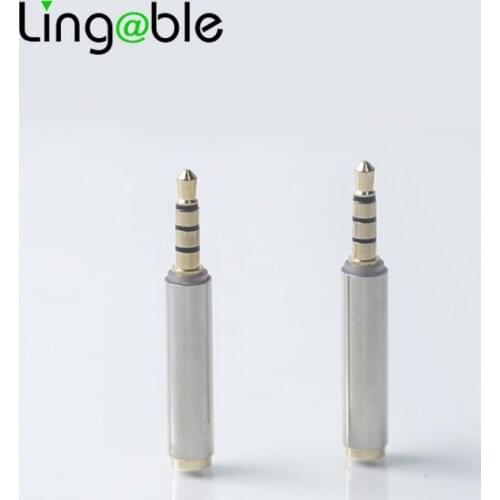 Lingable Audio Jack Adapter 2.5mm Male to 3.5mm Female Stereo Earphone Audio Headphone Adapter Connector Converter For Mobile