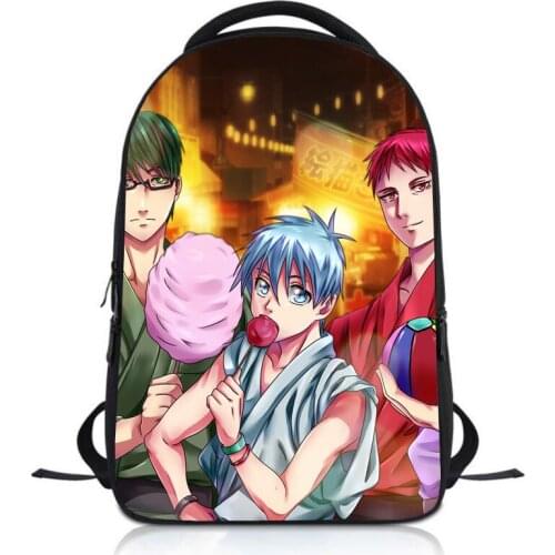 Anime Kurokos Basketball Students Backpack School Bag Children Cartoon Knapsack Boys Girls Rucksack Kids Bookbag Satchel