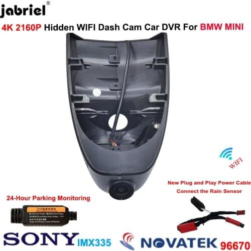 4K Dash Cam Car DVR Video Recorder For BMW MINI Countryman CLUBMAN F56 F55 F54 F57 F60 For BMW MINI JCW F54 F56 F57 2015-2022