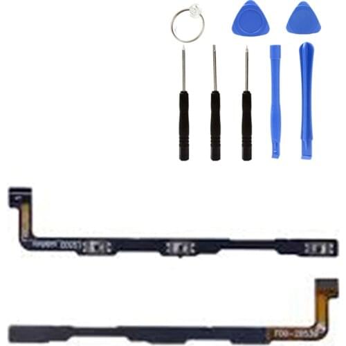 FOR General Mobile GM5 PLUS Volume Audio Mute Power ON OFF Button Key Flex Cable Repair Kit Gift