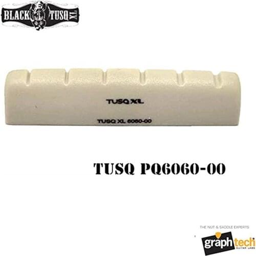 Graph Tech PQ-6060-00 TUSQ XL 1/4" 6-String Guitar Slotted Nut for EPI style guitar,Ivory White