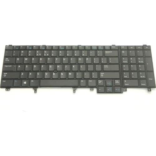 NEW ForNew For DELL LATITUDE E6540 PRECISION M4800 M6800 BACKLIT US KEYBOARD 090KRN 90KRN