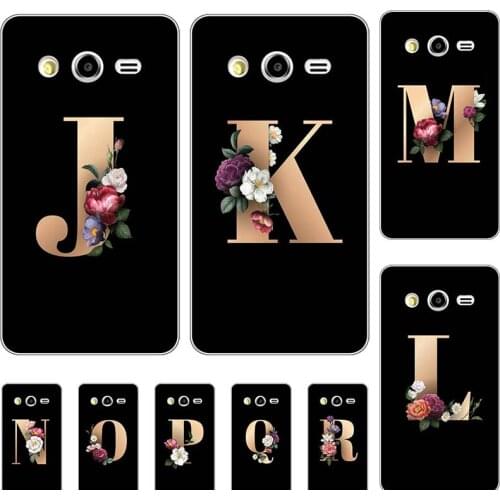For Samsung Galaxy Grand Duos i9082 i9080 Neo Plus i9060 i9062 Case Funny Letter Couple Cover Fashion Black TPU Soft Coque