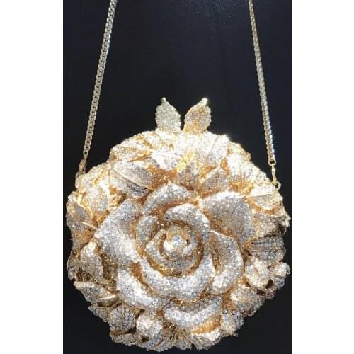 New Fashion High Quality Purses Bridal Wedding Party clutch Purse bag Women Evening bags Diamonds Elegant Purses clutches Bags