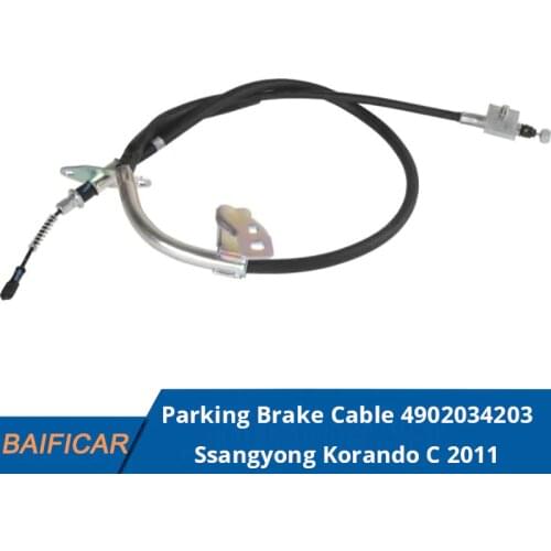 Baificar Brand New Genuine Parking Brake Cable 4902034203 For Ssangyong Korando C 2011