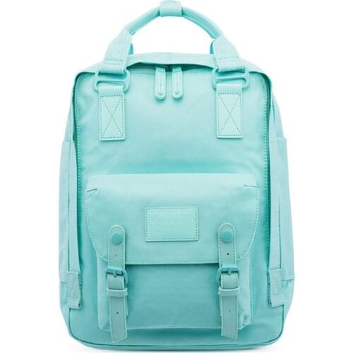 New Trend Female Backpack Casual Classical Women Backpack Fashion Women Shoulder Bag Solid Color School Bag For Teenage Girl