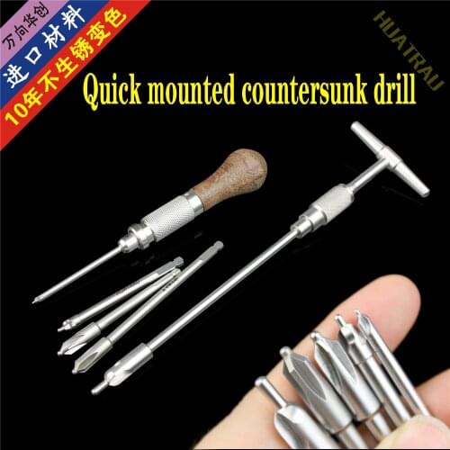 Orthopaedic instruments medical countersunk drill bone screw ball drill countersunk hole drill deep head hole hand drill Ao quic