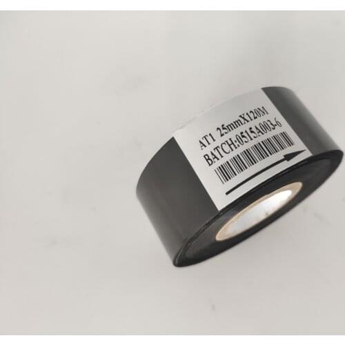 25/30/35mmX120m date stamp machine Black color hot stamping ribbon