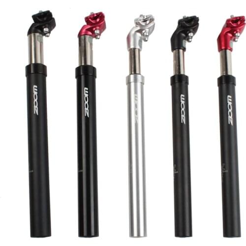 Bicycle Seatpost Shock Absorber Seat Tube Mountain Bike Seat Pole 27.2/ 31.6 X350MM Road Seat Tube Head Bike Seat Post