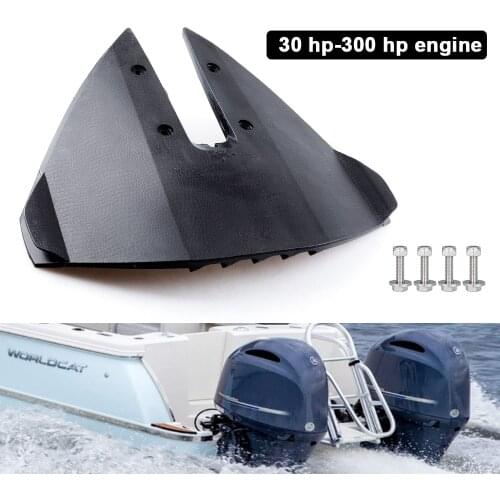 1 Pcs Boat Hydrofoil Stabilizer For Outboards & Stern Drives 30-300 HP Engine Boat Accessories Marine