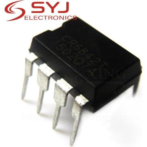 10pcs/lot CR6842T CR6842S CR6842 DIP-8 In Stock