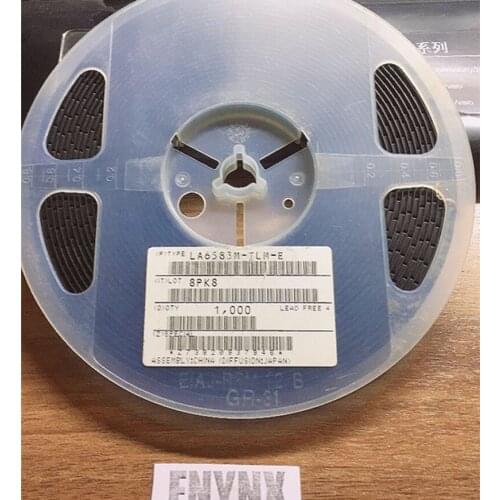 1000PCS/Roll Original Single-phase Full-wave BTL Fan Motor Driver IC Low-saturation LA6583M A6583