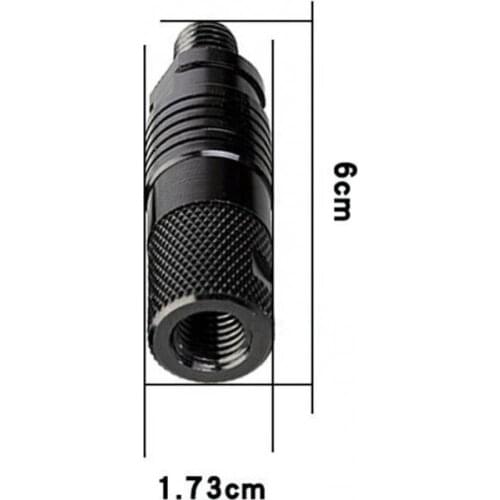 Carp Fishing Rod Stick Adapter Quick Release Connector Tackle for Bite Alarm