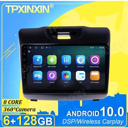 Android 10.0 6+128G Carplay 360 Camera For Chevy Chevrolet S10 2015-2018 Car DSP Multimedia Player Radio Tape Recorder Video GPS