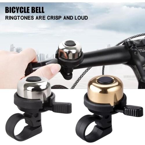 Safety Cycling Bicycle Handlebar Metal Ring Bike Bell Horn Sound Alarm MTB Bicycle Accessory Outdoor Protective Bell Rings