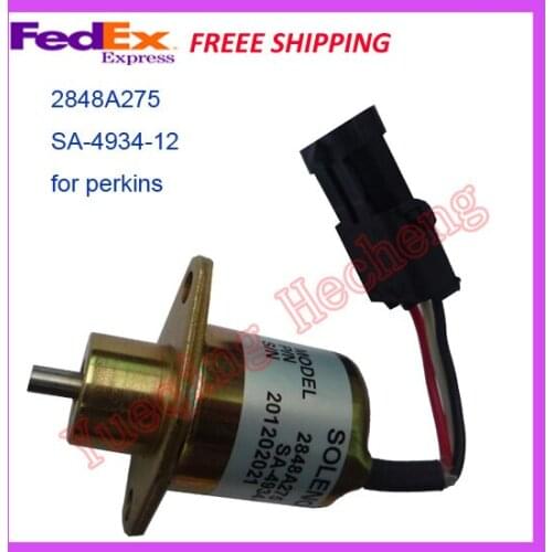 FUEL SHUTOFF SOLENOID 12V 2848A275,1457906,SA-4934