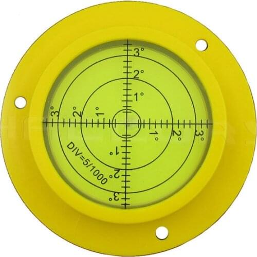 HACCURY 90*17mm Four Styles Big Universal level Bubble Level with Mounting hole for Construction Machinery