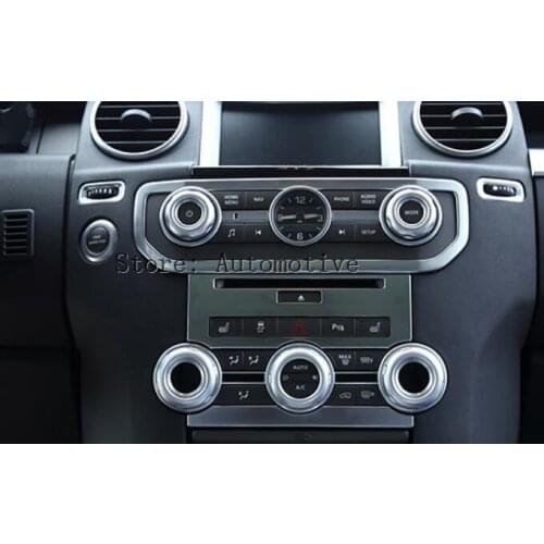 For Land Rover LR4 Discovery 4 Inner Air Condition Button Cover 2010-2016 5pcs