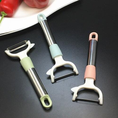Multifunctional peeler Stainless steel double-sided peeling knife Vegetable and fruit grater Melon peeler