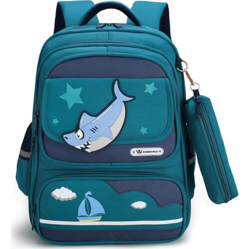 Fashion Teenager Schoolbag OXford Orthopedic Kids Backpack Boys Girls School Bags Children Satchel Students Mochila