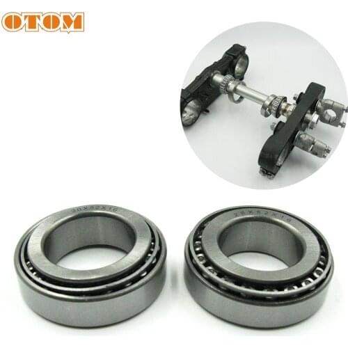 OTOM Motocross 22-1001 Steering Stem Bearing 28*52*16/30*52*16mm Wheel Directional Column For YZ125 YZ426F WR450F Motorcycle