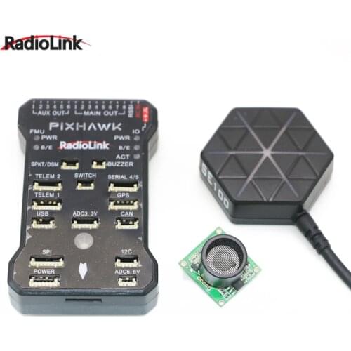 Original Radiolink PIXHAWK Flight Controller M8N GPS Ultrasonic Sensor Su04 for AT9/AT10 Remote Controller Rc Drone