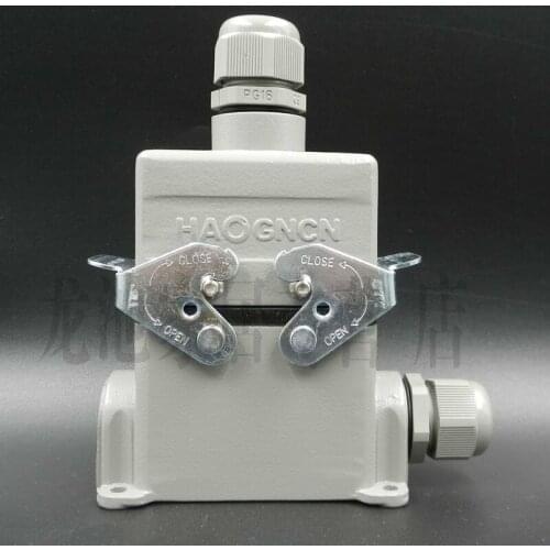 Heavy Load Connector HDC-HE-010-4 High Pin Ming 16A Heat Flux Avenue Plug Socket 10 Core