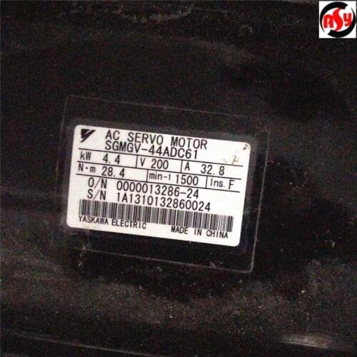 AC Servo Motor SGMGV-44ADC61 Used Tested Working