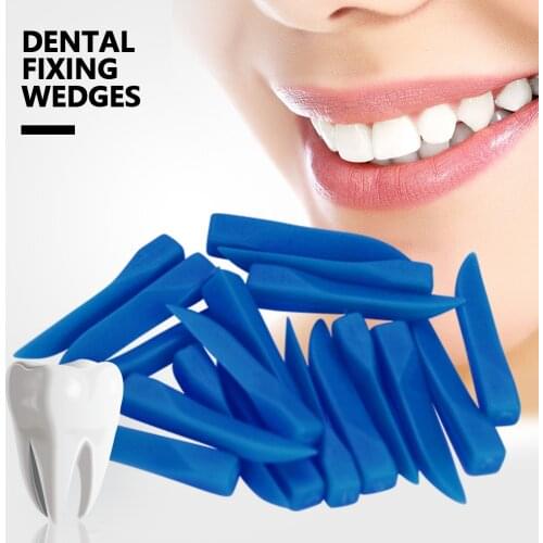 100 Pcs Dental Disposable Teeth Diastema Wedges Dental Filling Tool Supply 4 Sizes Dentist Materials Dentistry Insturment Tools