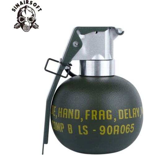 Tactical M67 Grenade Dummy Model Molle system M-67 Frag Gren BB Plastic Costume Military Airsoft Shooting Paintball Accessories