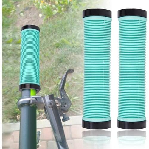 1 Pair MTB Folding Bike Handlebar Covers Bicycle Lockable Handle Anti Slip Grip