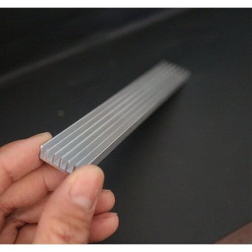 1pcs 150mm*20mm*6mm High Power LED Aluminum Heatsink for 1W 3W 5W LED Emitter Diodes Cooling Cooler