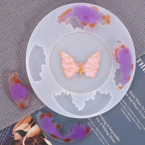 1pc Silicone Mold For Resin Silicone uv Resin DIY Clay Epoxy Resin Casting Molds For Jewelry